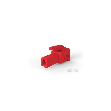 Te Connectivity POWER DBL LOCK PLUG HSG 1P RED 316768-2